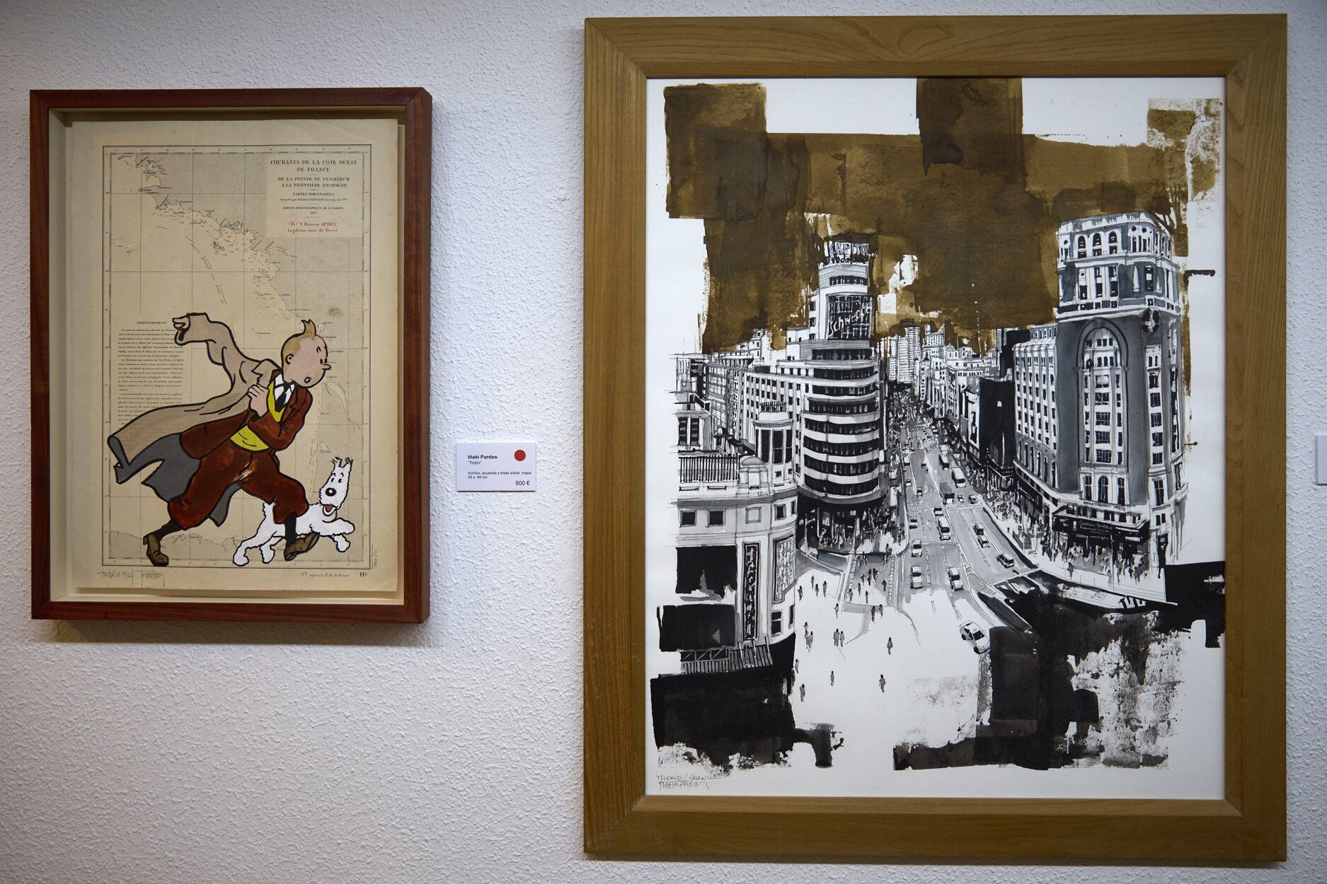 Fotos de la inauguración de la exposición colectiva de Lab&, en la que se presenta el trabajo de seis creadoras/es