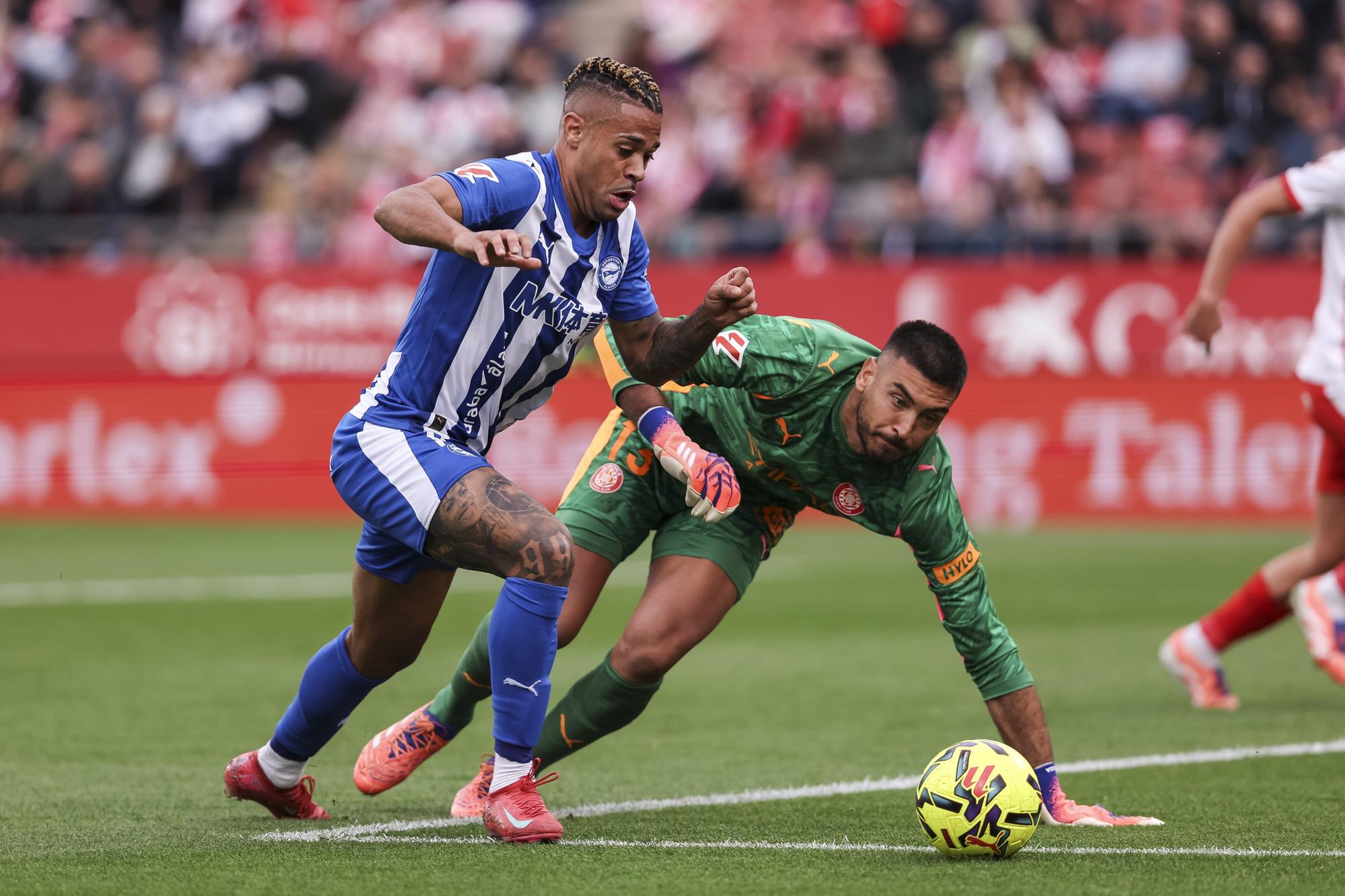 En imágenes: Todas las fotos del Girona FC - Alavés en el estadio Montilivi