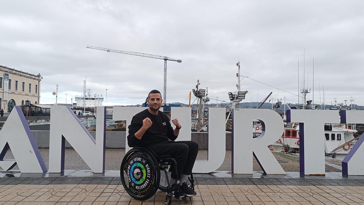 Alain Arteagabeitia es el alma máter de esta velada benéfica que aúna la solidaridad y dar visibilidad a una práctica deportiva como es el deporte adaptado.