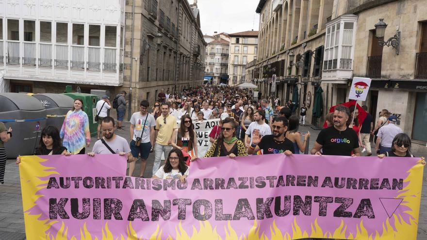 Vitoria reivindica la igualdad para las personas LGTBIQ+