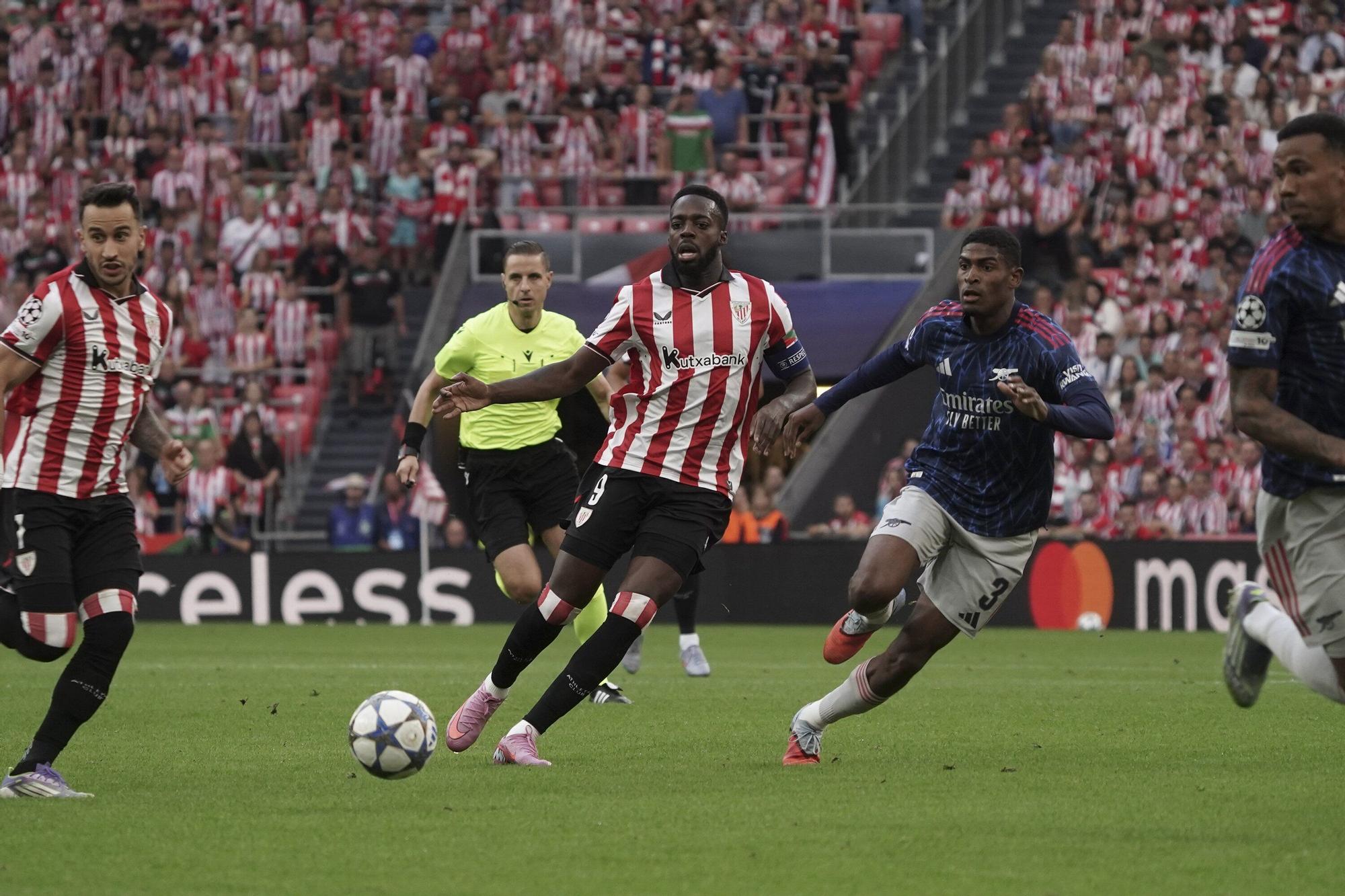 El Athletic-Arsenal, en imágenes