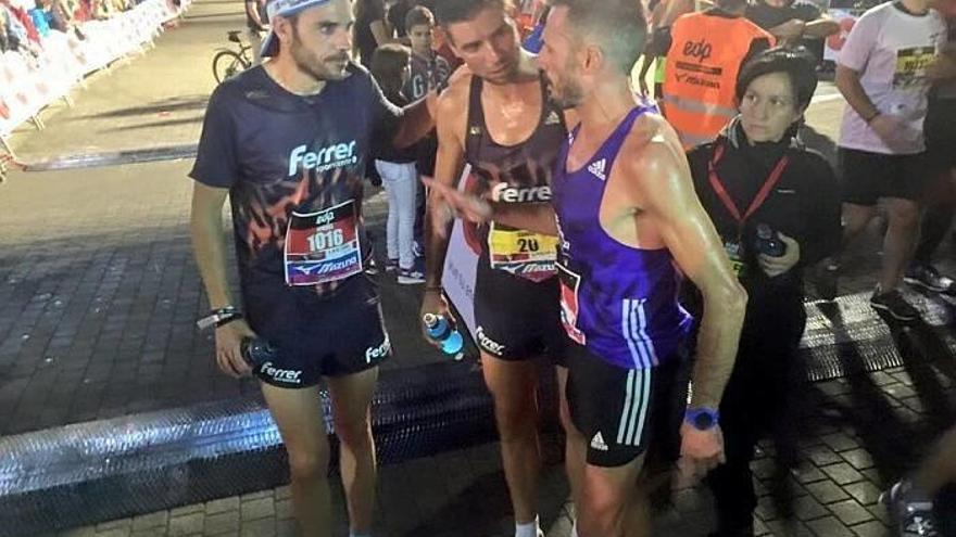 Miles de personas presencian el séptimo maratón nocturno de Bilbao