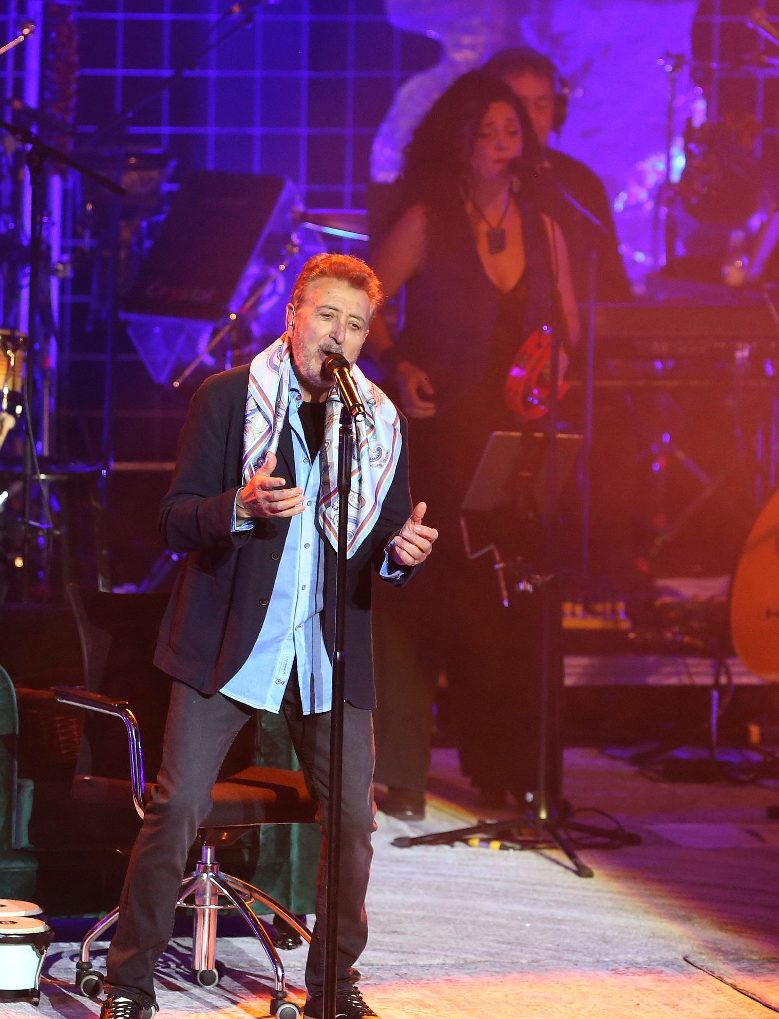 Fotos del concierto de Manolo García en Baluarte