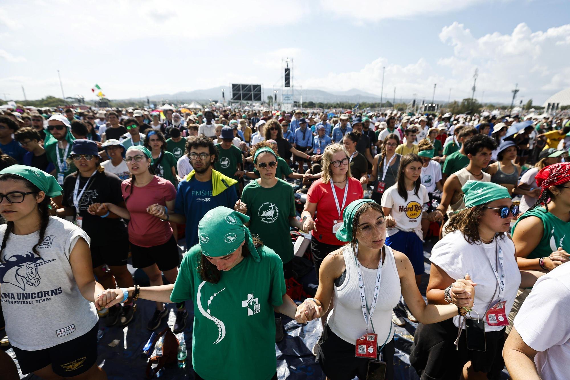 El papa León XIV despide el Jubileo de la Juventud