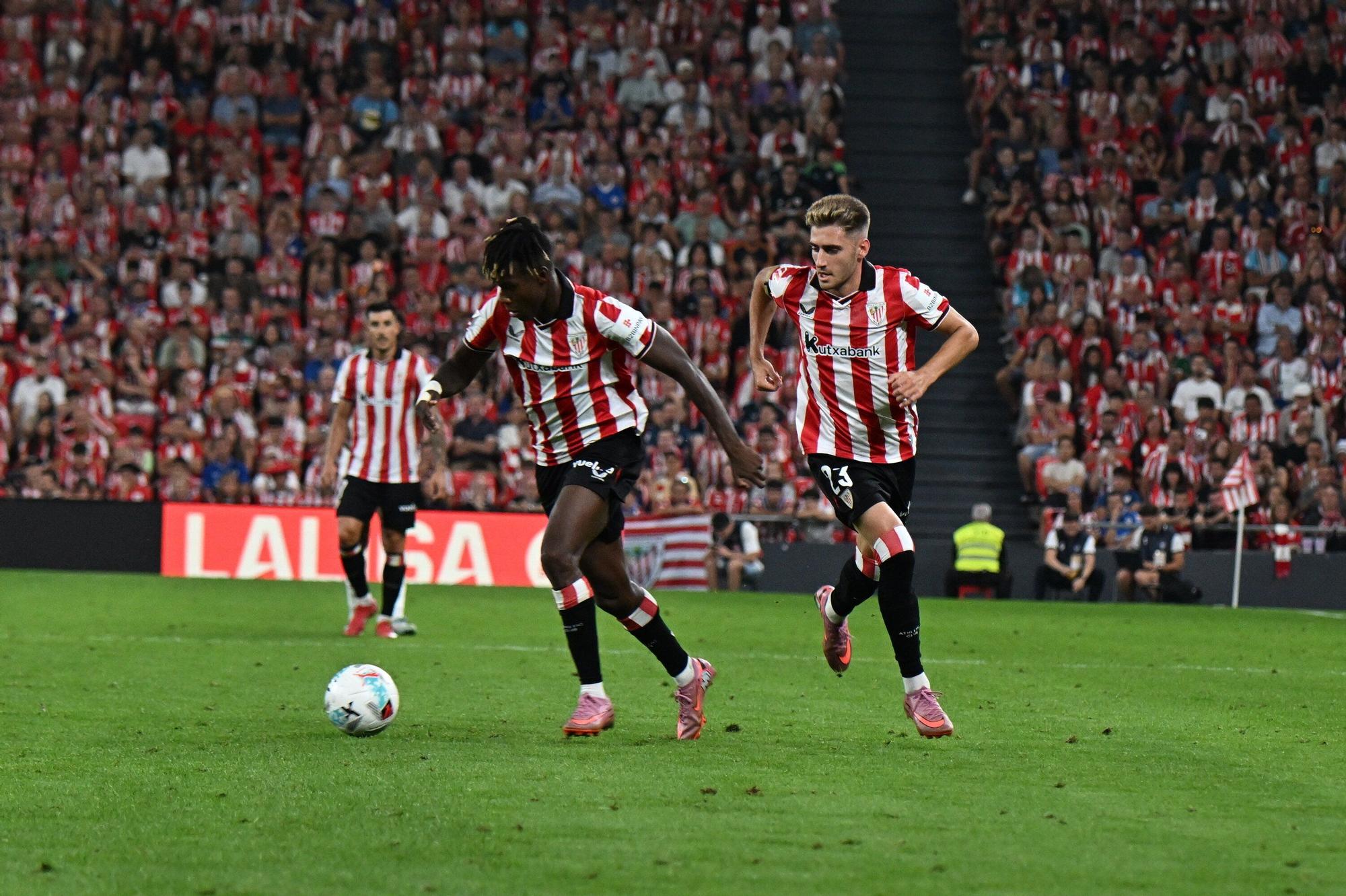 El Athletic-Sevilla, en imágenes