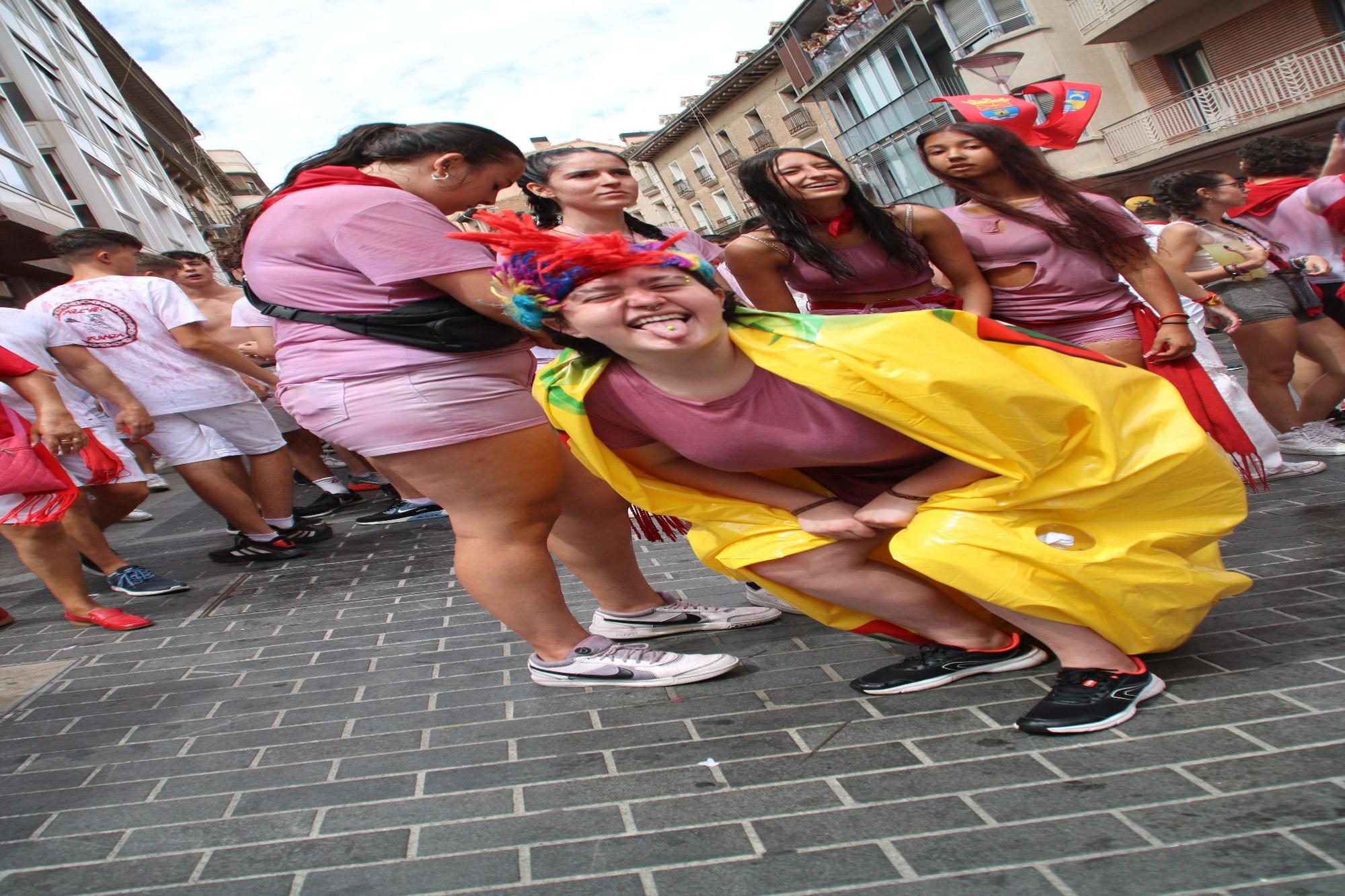 Fotos del cohete de las fiestas de Tudela 2025