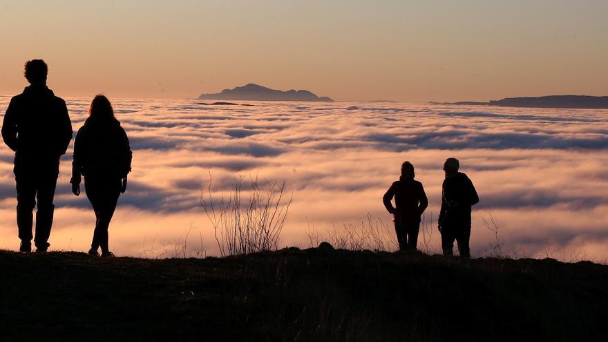 El último atardecer de 2024 desde El Perdón, en imágenes