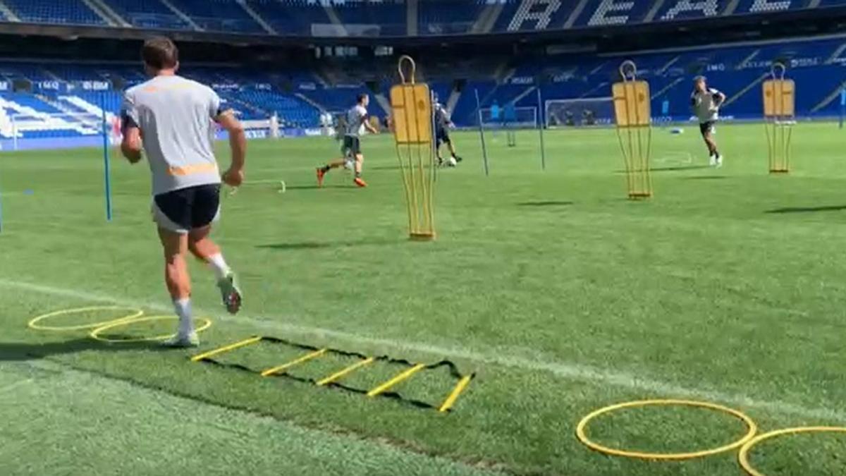 Primer entrenamiento de la pretemporada