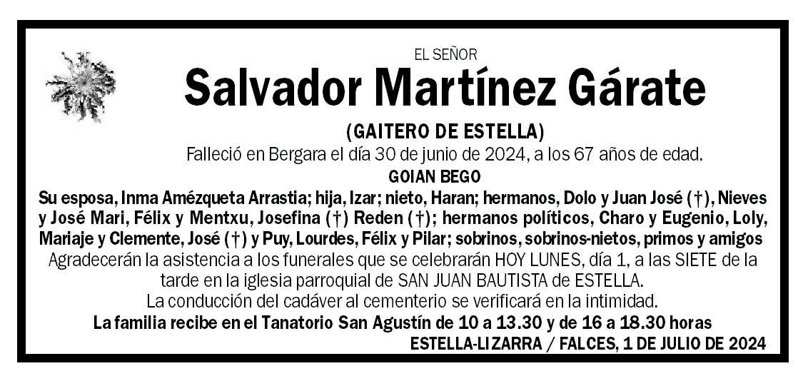 Salvador Martínez Gárate