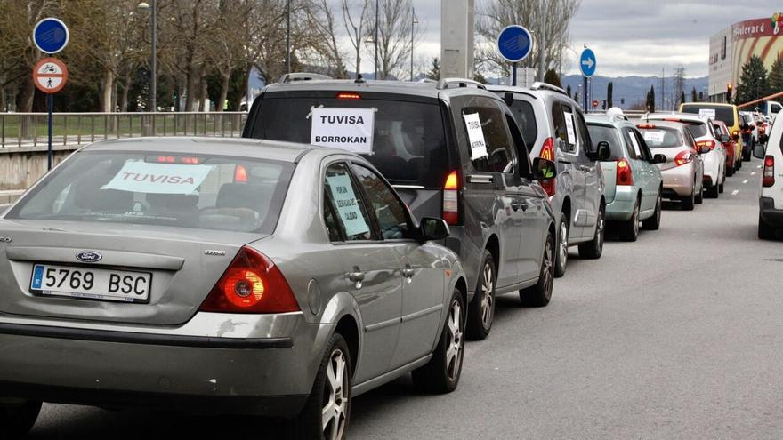 El comité de empresa de Tuvisa mantiene la huelga