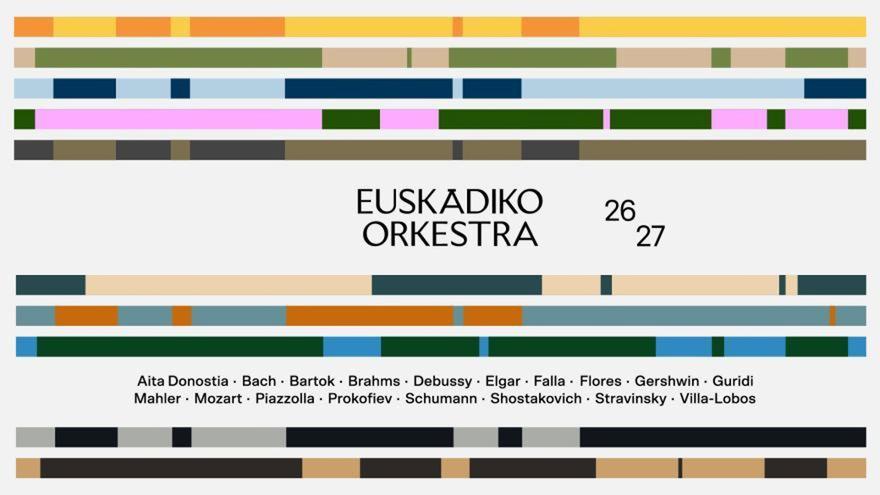 Euskadiko Orkestraren 2026-2027ko denboraldi sinfonikoaren abonamenduak salgai daude