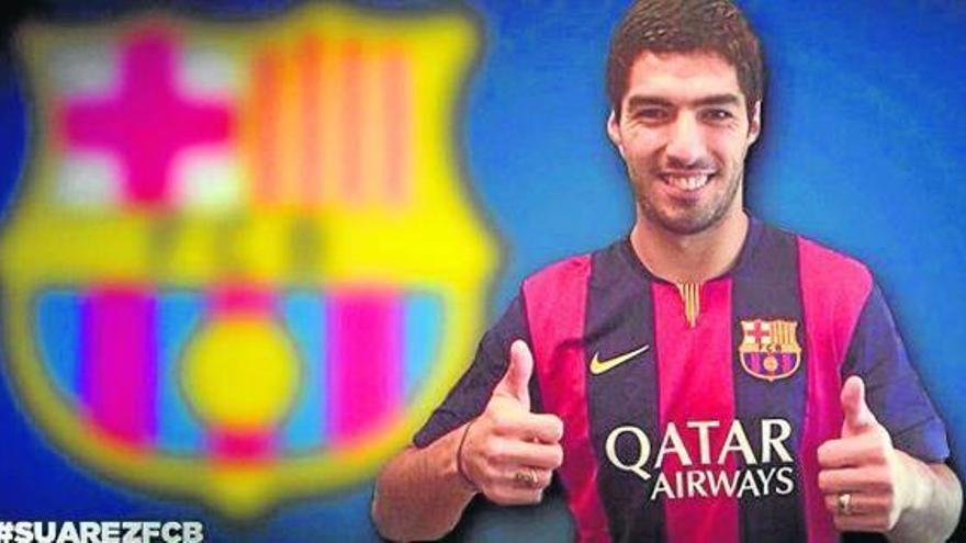 El TAS mantiene sanción a Luis Suárez pero le permite entrenarse con el Barça