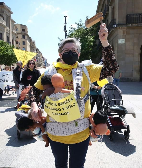 Manifestación de la Plataforma 0-3 de Navarra