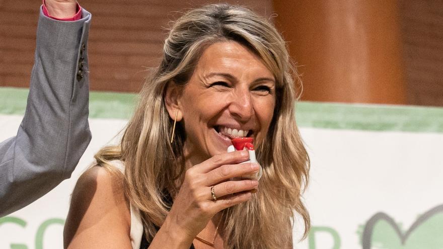 Yolanda Díaz censura al PSOE: “La sanidad pública se defiende todos los días”