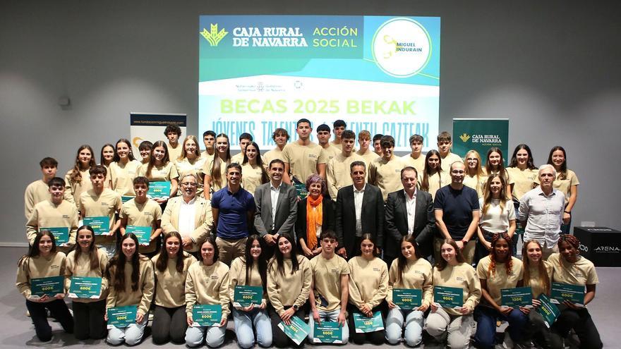 54 becas para talento joven en el deporte navarro