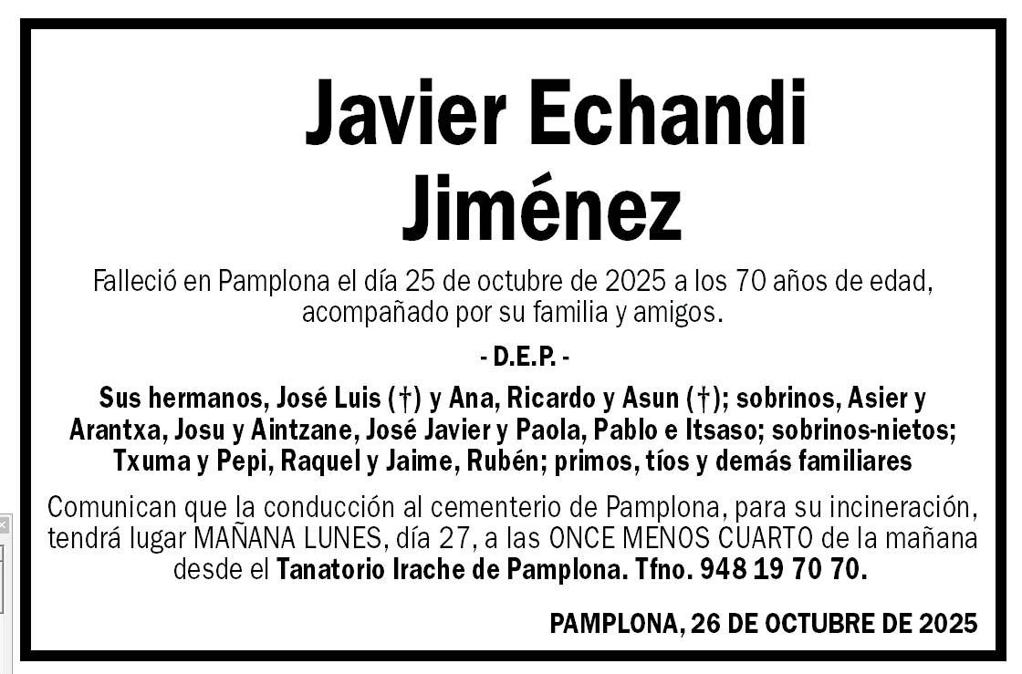 Javier Echandi Jiménez