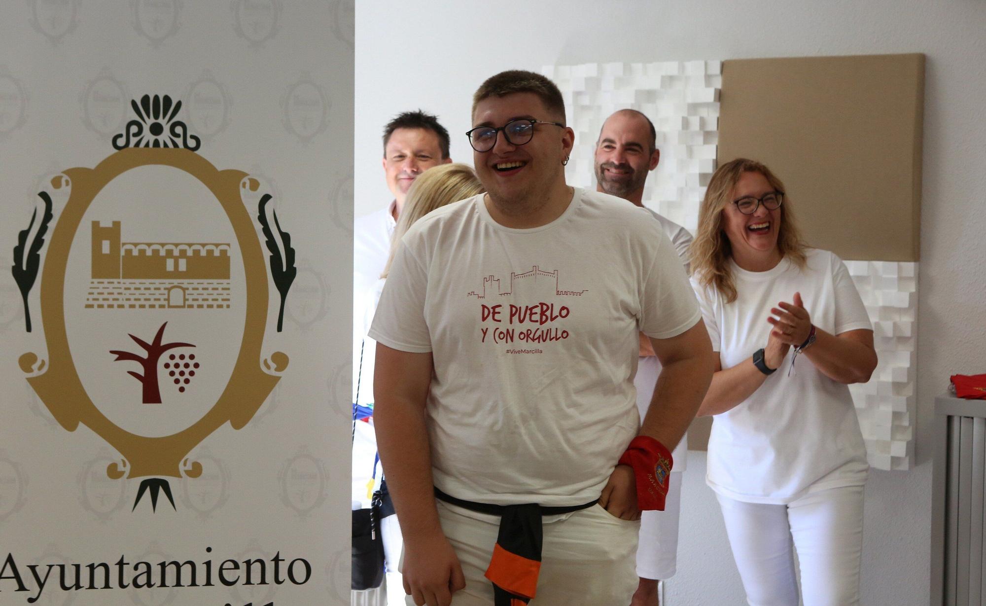 Fotos del cohete de Marcilla