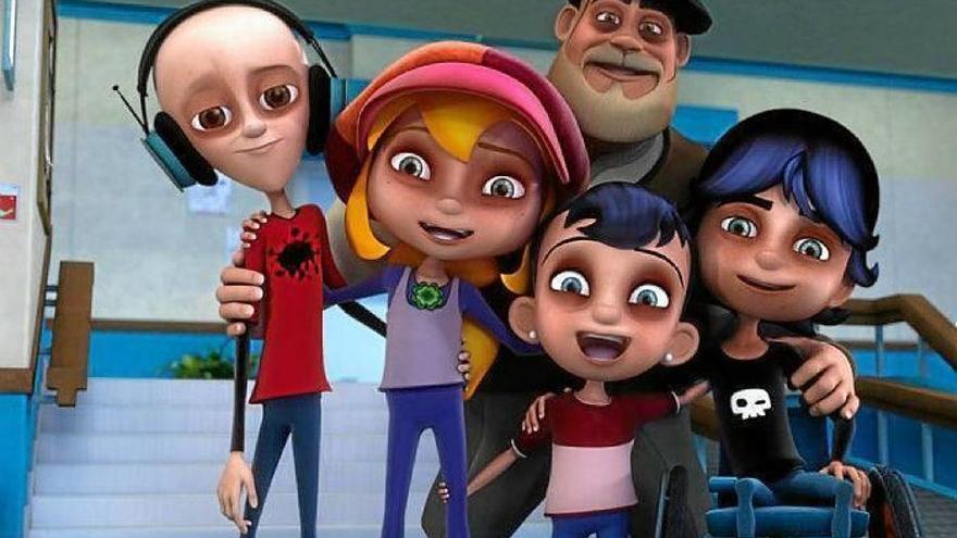 Los protagonistas de ‘Olentzero y el secreto de Amila’, que se estrena el 4 de diciembre, padecen enfermedades.
