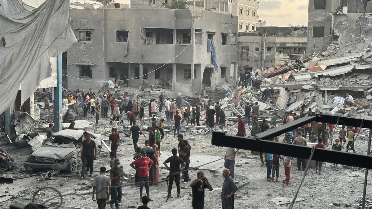 Israel perpetra su ofensiva total sobre Ciudad de Gaza, en imágenes