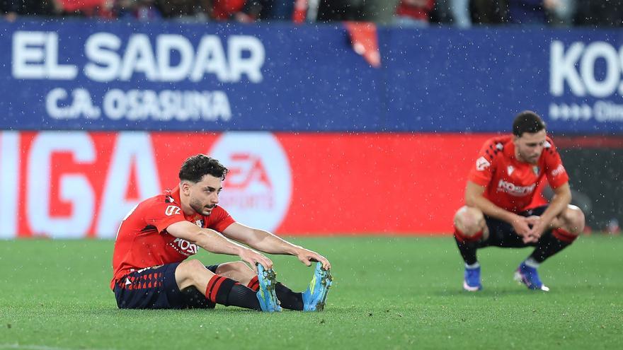 Osasuna sufre el ímpetu del líder