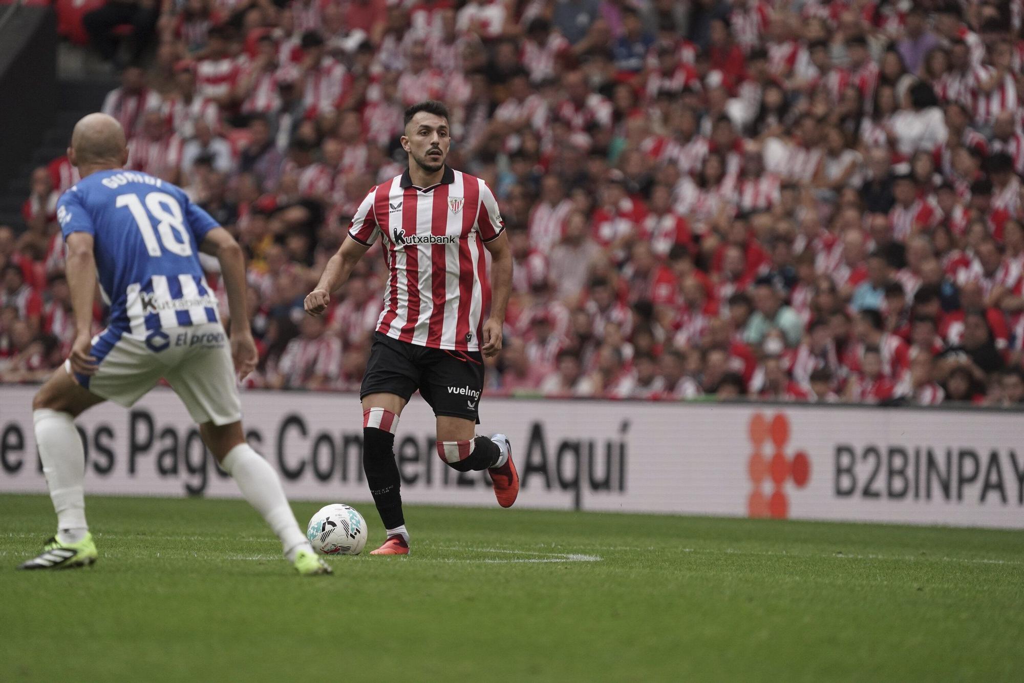 En imágenes: Así está siendo el derbi entre Athletic y Alavés en San Mamés