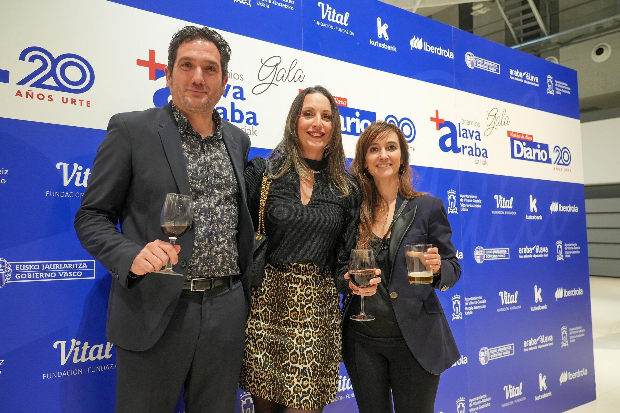 En imágenes: Más de 600 invitados celebran los 20 años de DNA en los Premios +Álava Sariak