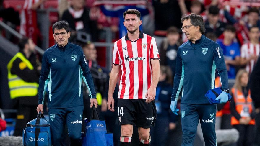 El Athletic confirma la lesión muscular de Laporte