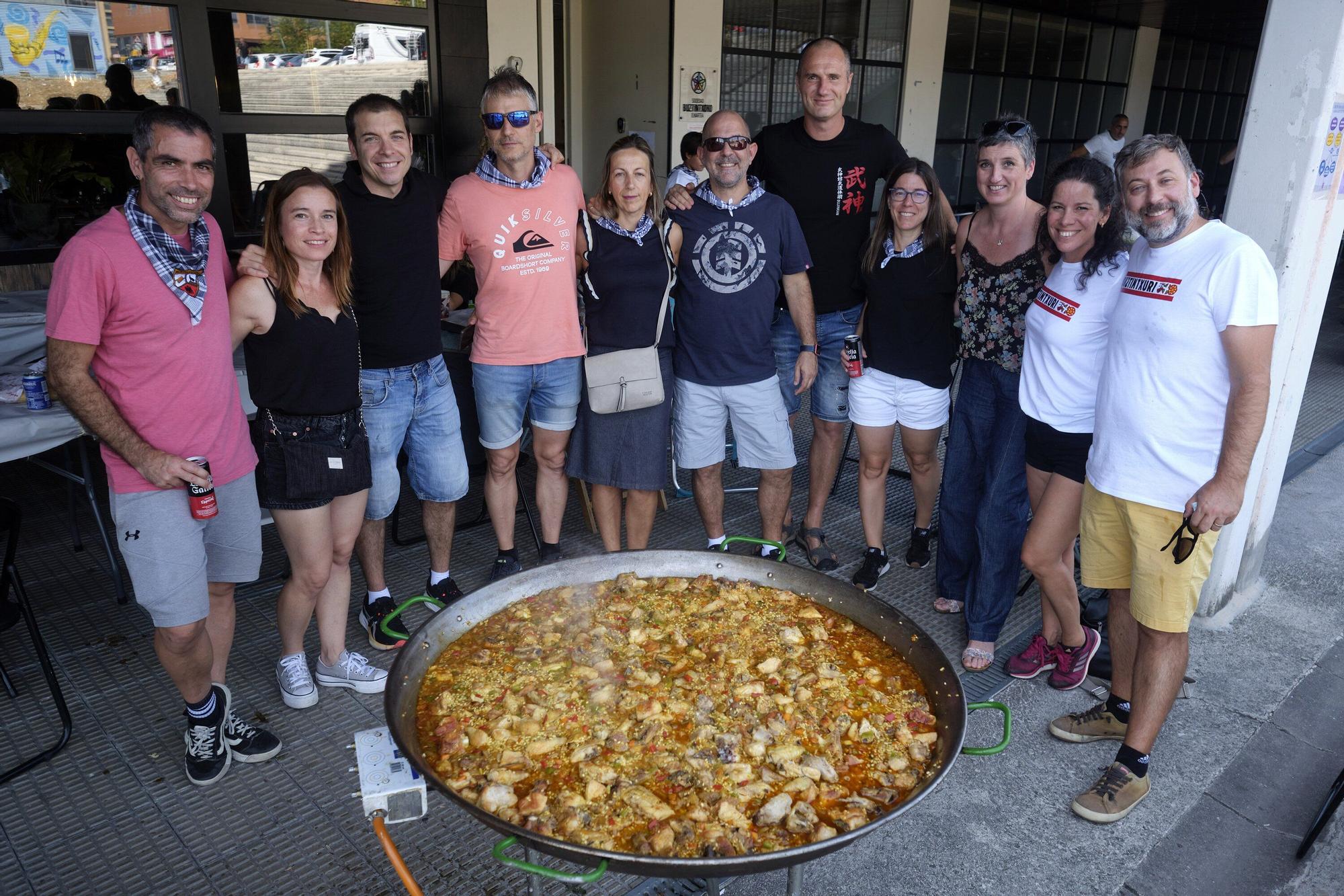 Fotos de los calderetes de Buztintxuri