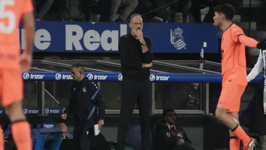 Matarazzo, tajante sobre su 'flor' y la suerte de la Real