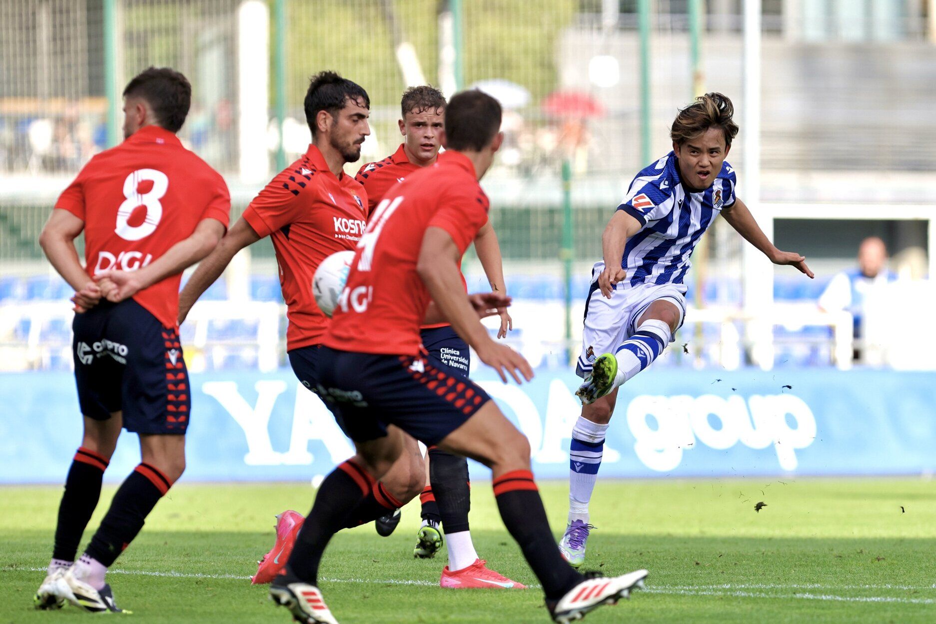 Real Sociedad-Osasuna: Zubieta disfruta del amistoso