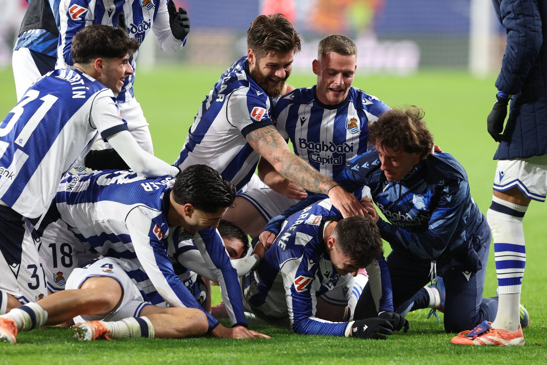 Osauna - Real Sociedad: Las mejores imágenes del partido