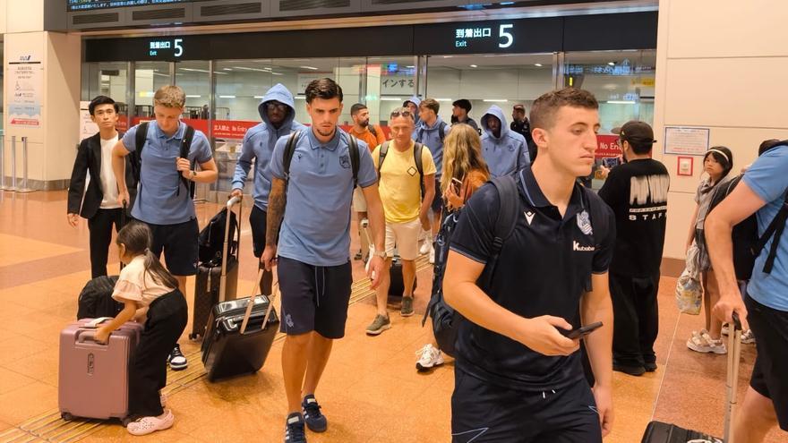 La Real ya ha aterrizado en Tokio
