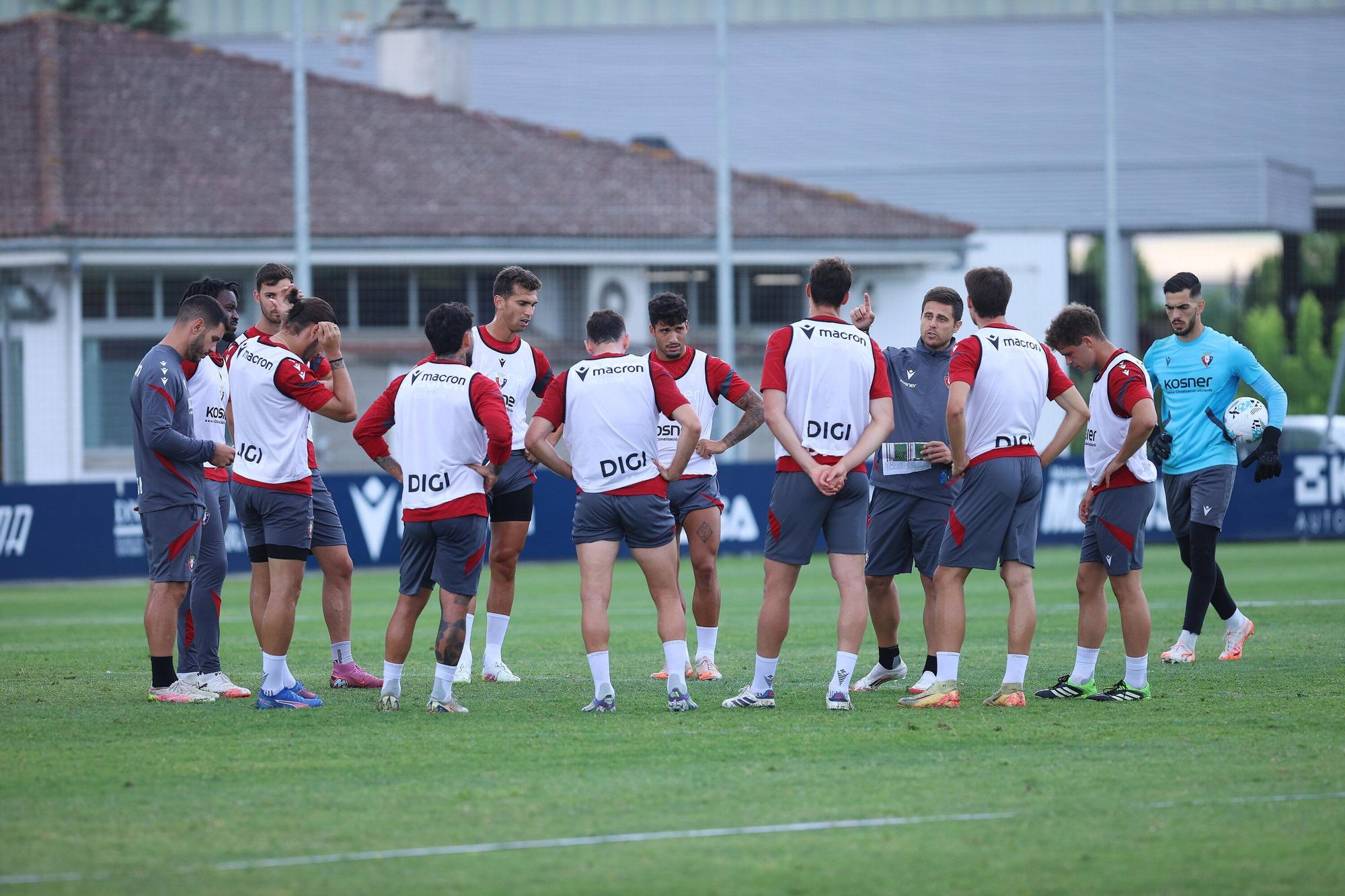 Entrenamiento de Osasuna (24/07/2025)