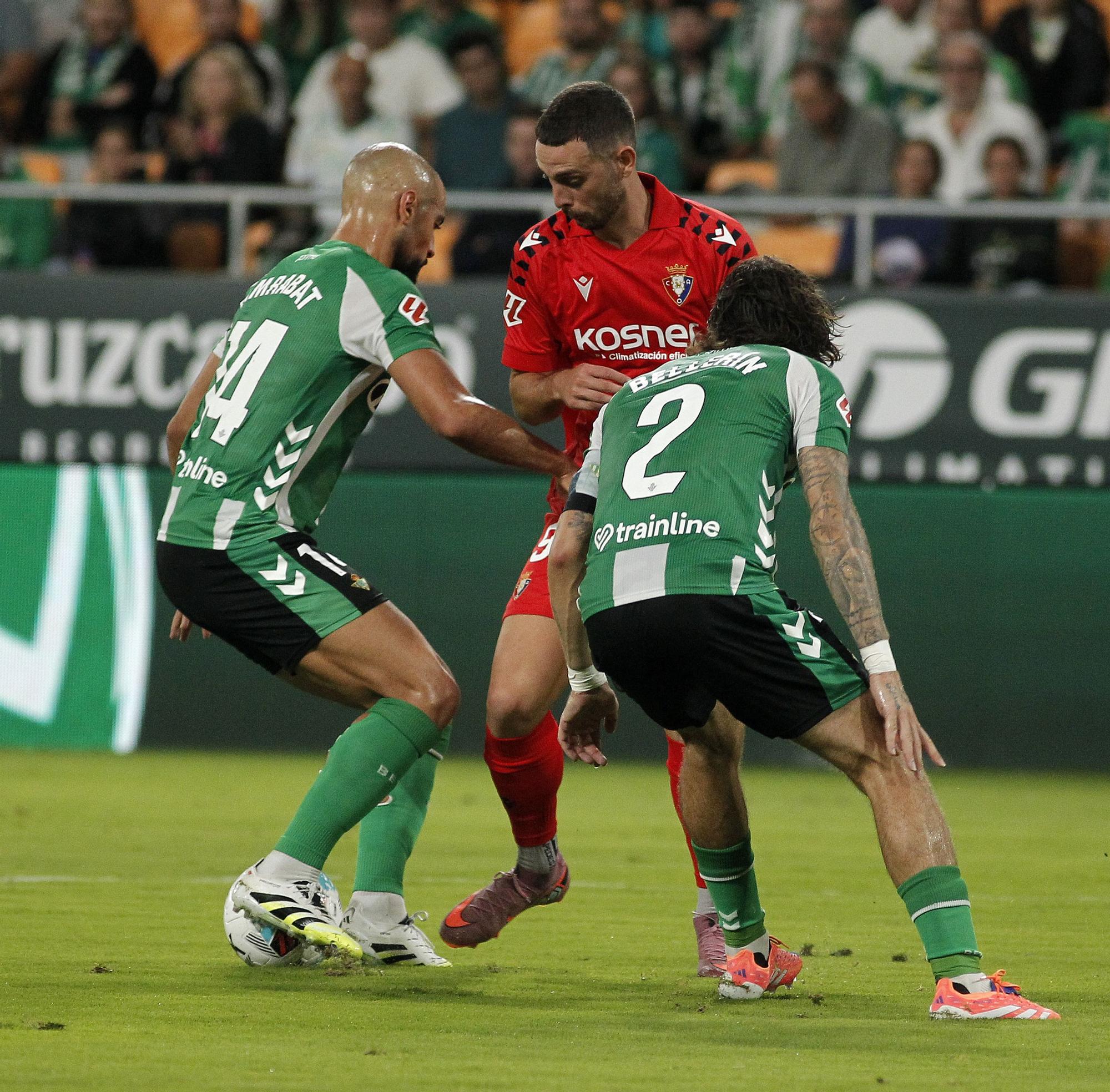 Fotos del partido entre Betis y Osasuna