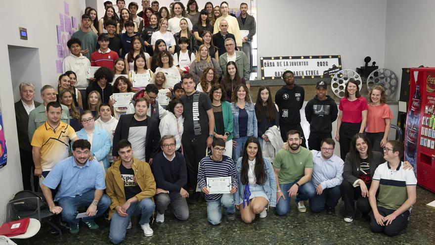 Fotos de la entrega de premios en la Casa de la Ju