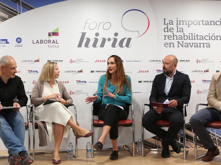 Navarra impulsa la rehabilitación de edificios y viviendas para fomentar la eficiencia energética