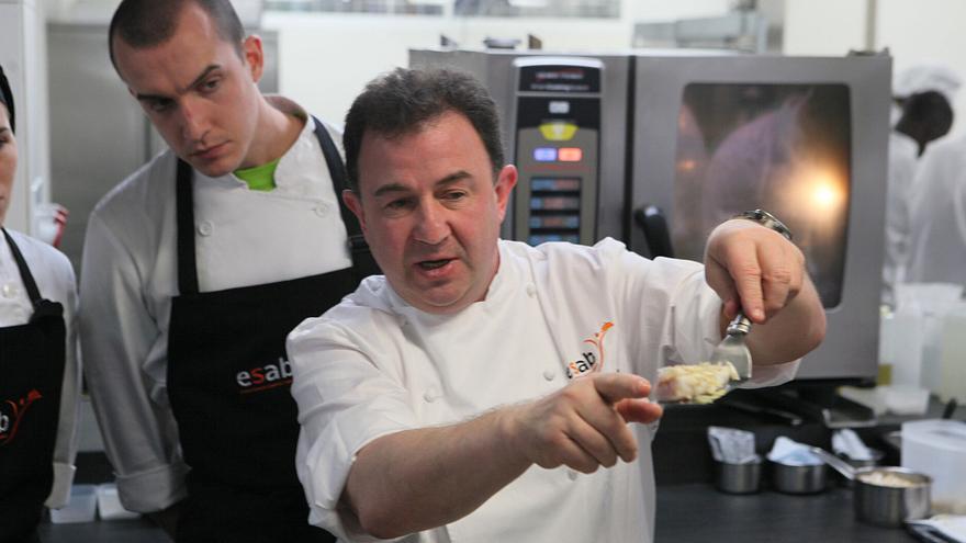 Martín Berasategui y la "fórmula magistral" para triunfar en la cocina