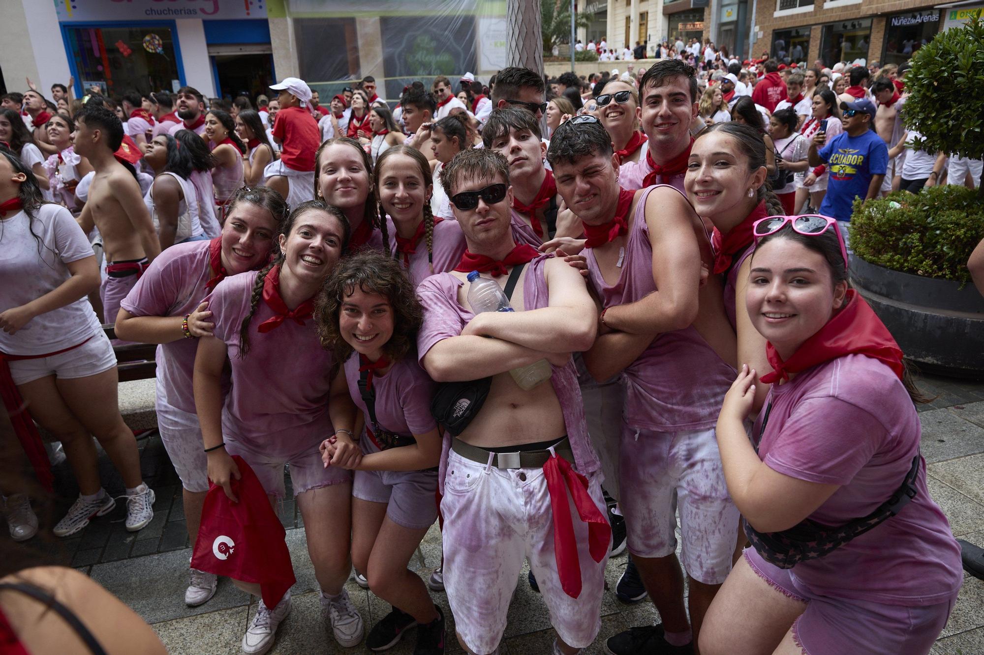Fotos del cohete de las fiestas de Tudela 2025