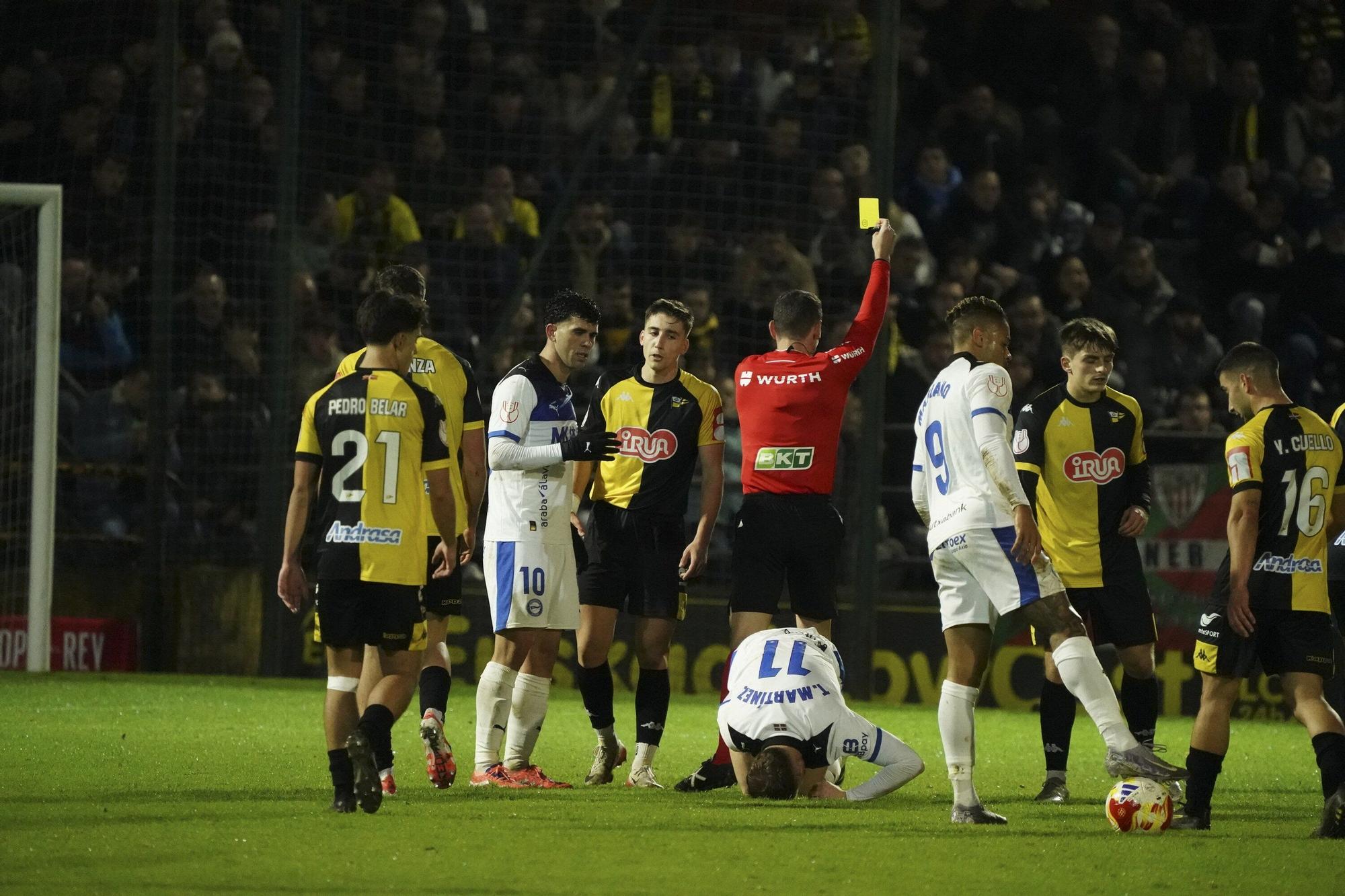El Portugalete-Alavés, en imágenes
