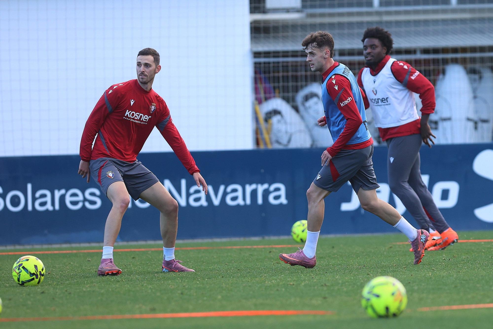 Fotos del entrenamiento de Osasuna (17/11/2025)