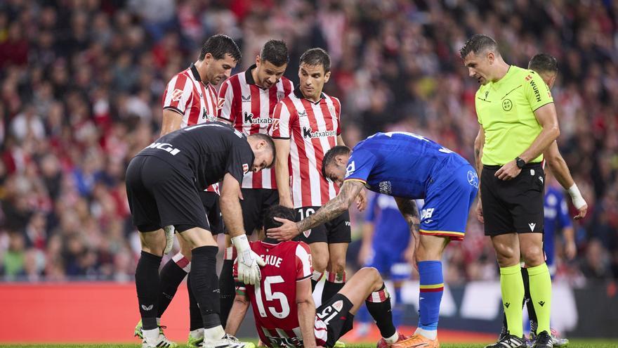 La plaga de lesiones continúa en el Athletic
