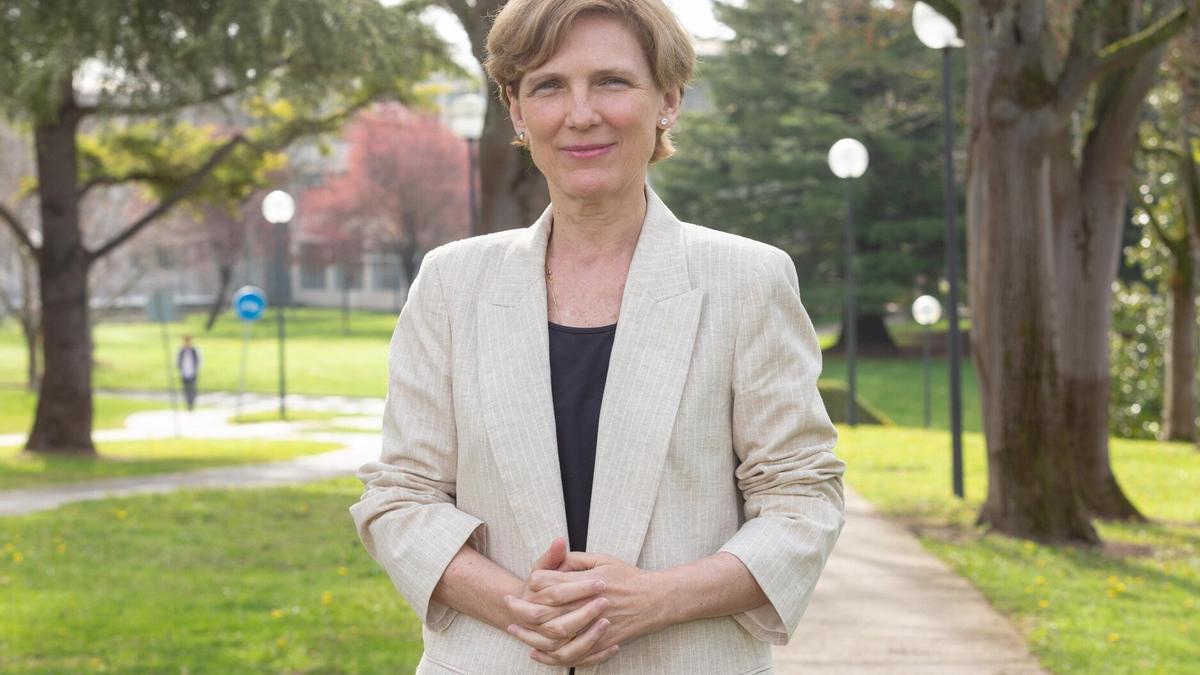 María Iraburu, en la Universidad de Navarra.