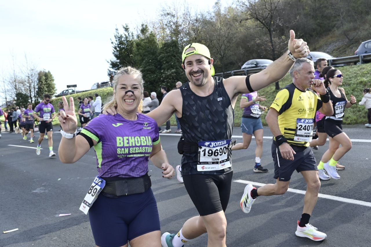 La Behobia, a su paso por Gaintxurizketa