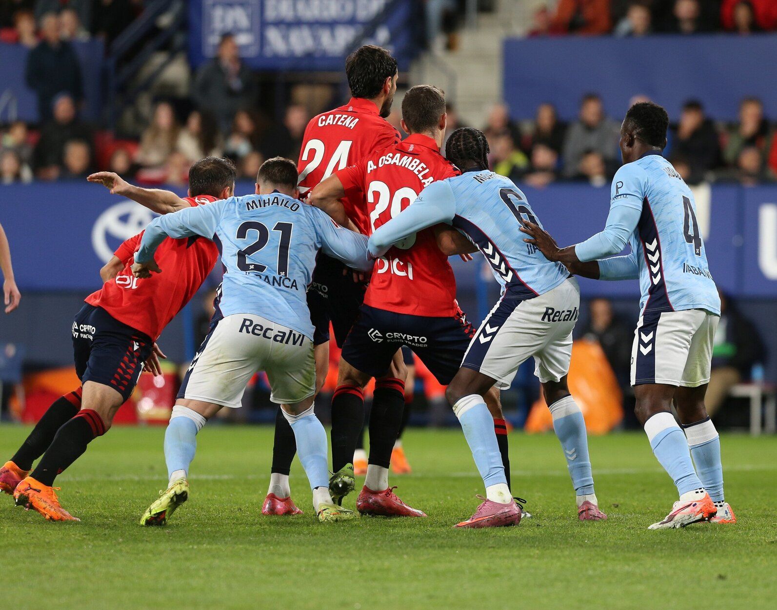Mejores imágenes del Osasuna-Celta