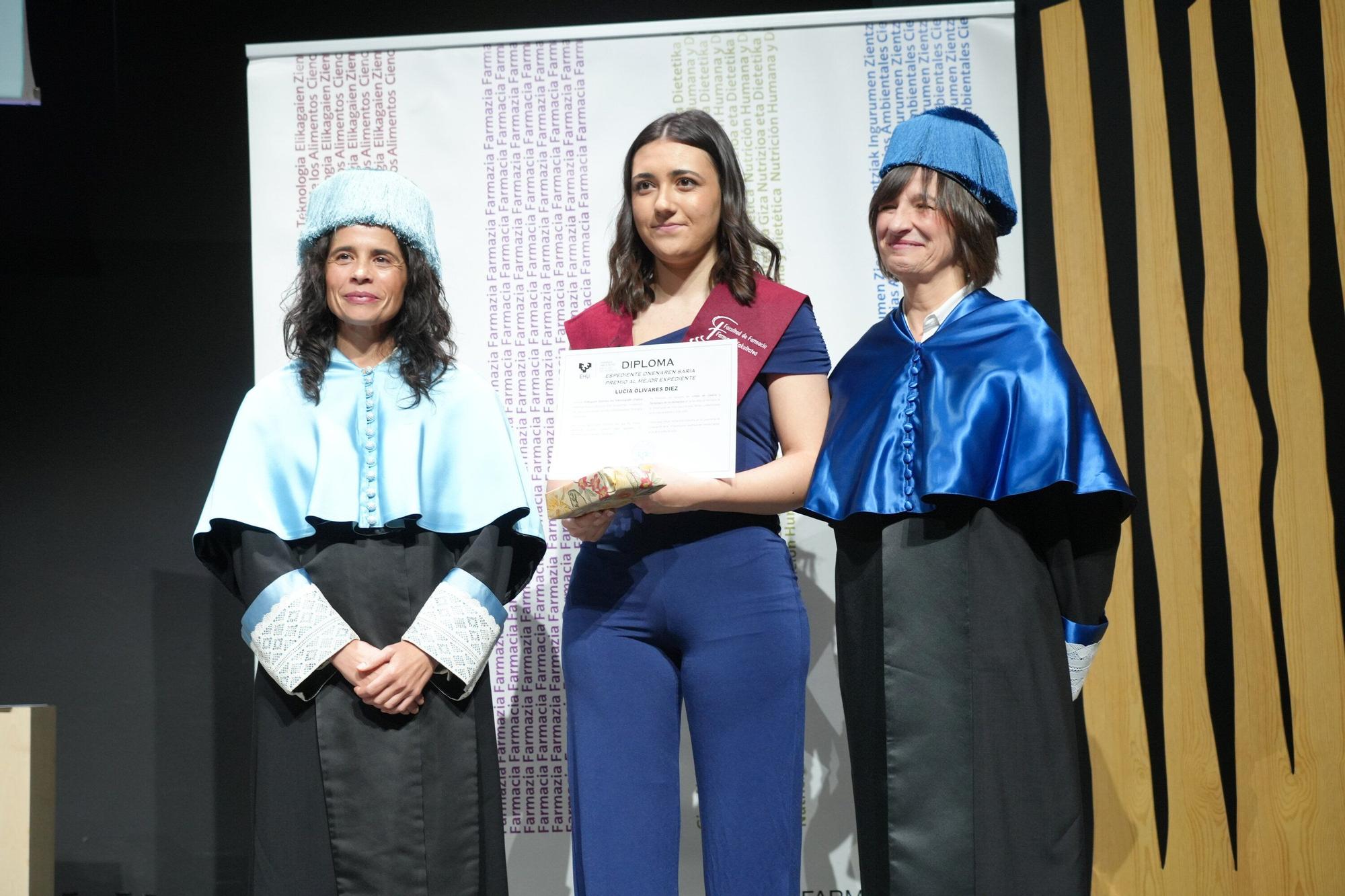 En imágenes: Graduación de la Facultad de Farmacia de la EHU