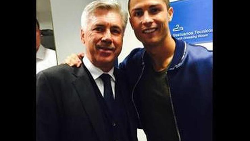 Cristiano Ronaldo desafía a Florentino y apoya a Ancelotti