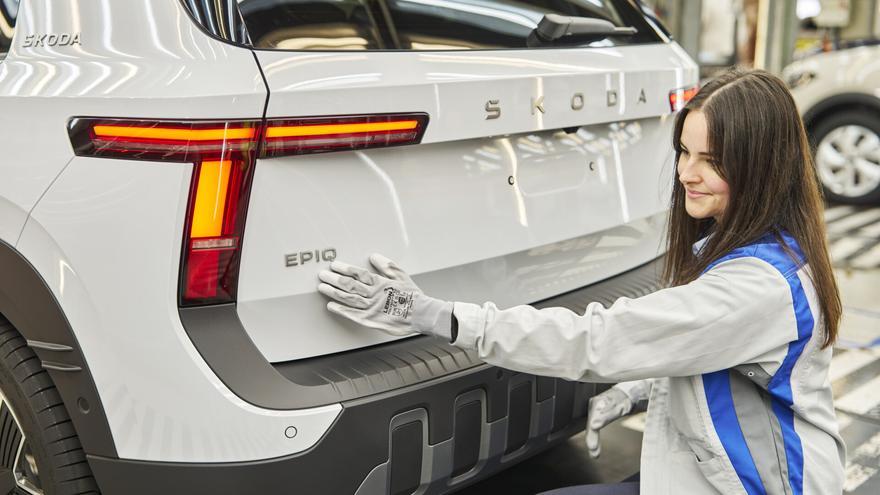 Producción del nuevo Škoda Epiq en VW Navarra