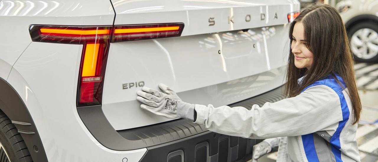Producción del nuevo Škoda Epiq en VW Navarra