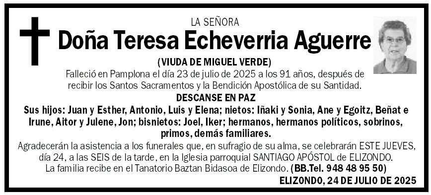 Teresa Echeverria Aguerre