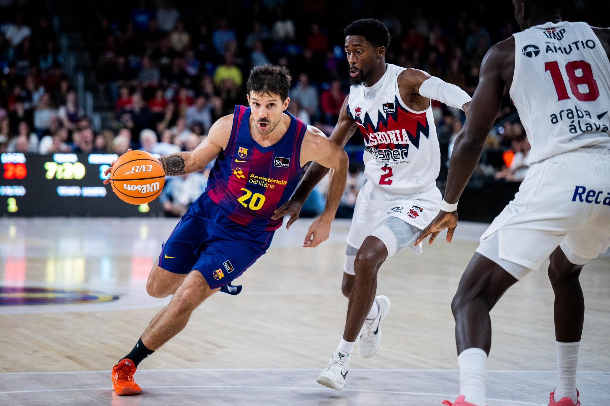 En imágenes: Barça 91 - 83 Baskonia